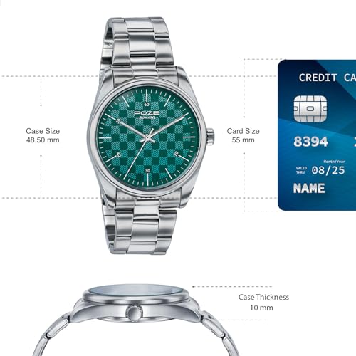 Image of Sonata Poze 9 with Quartz Analog Watch for Men