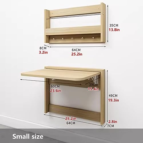 Table rabattable murale pour petit espace et studio fonctionnel - 3
