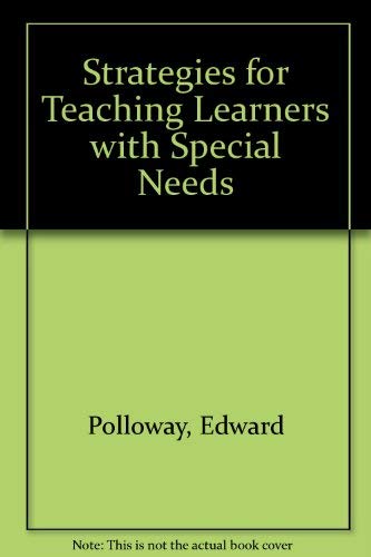 Strategies for Teaching Learners with Special N... 0675209943 Book Cover