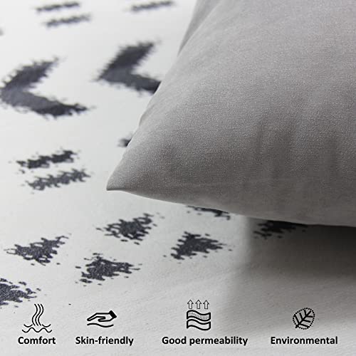 Jojusis Decorative Throw Pillow Covers Luxury Style Cushion Case Super Soft Pillowcases For Couch Bedroom Set Of 4 18 X 18 Inch Neutral Color Grey Beige Khaki #TOP5