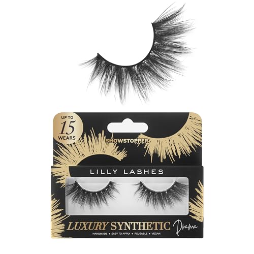 Lilly Lashes Luxury Synthetic DRAMA False Eyelashes - Full Length...
