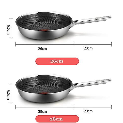 Wok de Acero al Carbono 26 cm para Todo Tipo de Cocina miniatura 7