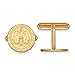 Georgia Tech Crest Cuff Links (Gold Plated)