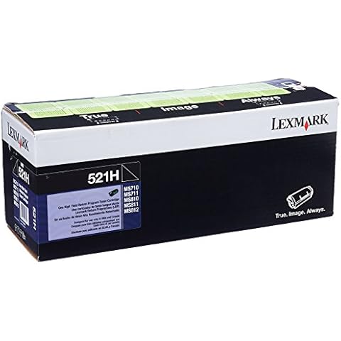 Lexmark™ 52D1H00 Return Program High-Yield Black Toner Cartridge Cover