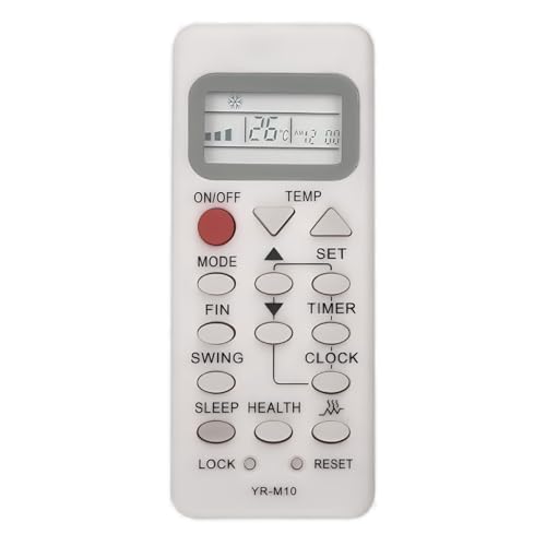YR-M10 - Mando a distancia de repuesto para aire acondicionado Haier YL-M05 YR-M05 YR-M09 YR-M07