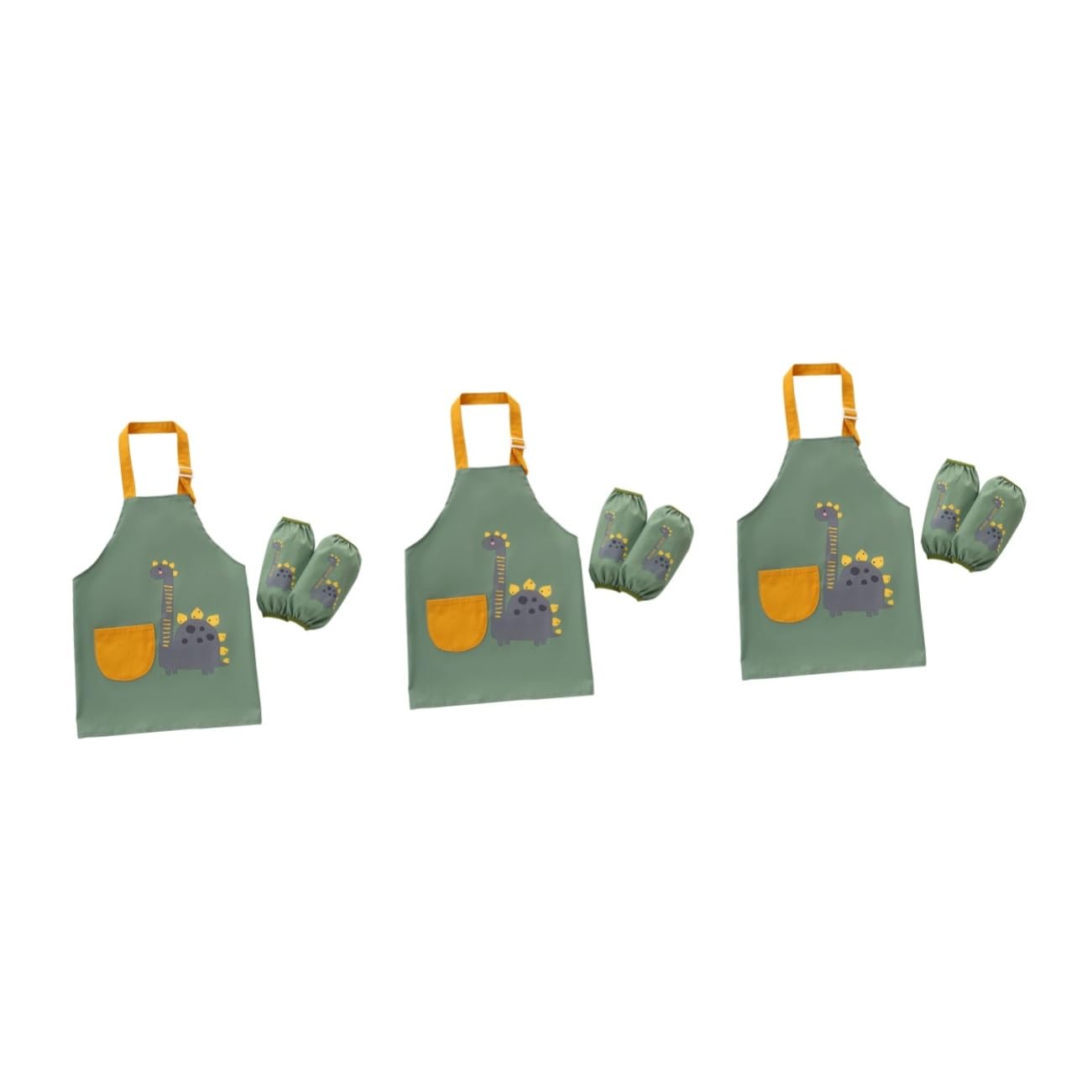 ibasenice 3sets Grembiule Per Design Cartoon Grembiule Per Adatto Anni Facile Indossare e