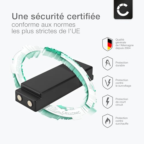 Batterie Scanreco Mini 592 590 bloc alimentation 7.2V CELLONIC - 3