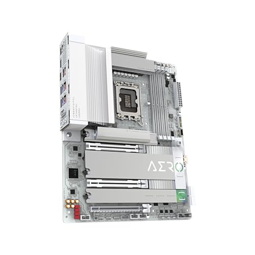 Image of GIGABYTE Z890 AERO G Intel Core Ultra (Series 2) LGA 1851 Motherboard, ATX, DDR5, 5xM.2, PCIe 5.0, Thunderbolt 4, WIFI7, Dual 2.5Gbe LAN, EZ-Latch
