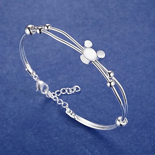 Bracelets de manchette pour femmes : bijoux ajustés avec charmes de mariage