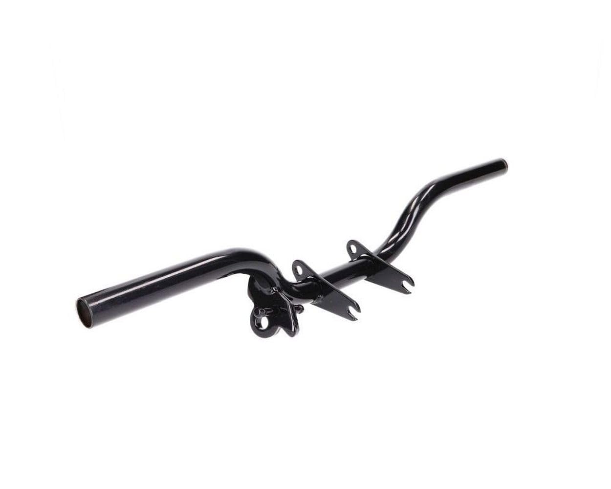 Fußrastenträger + Seitenständer Halteplatte schwarz kompatibel für SIMSON S 50 51 53 Mofa 75-96
