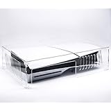 PS5 Slim用 カバー PS5 Slim ダストカバー 横置き PS5用 ケース Blitzowl PS5本体用埃カバー PS5周辺機器 透明 アクリルケース プレイステーション5 横置用 ホコリ防止 防塵 冷却 保護カバー PS5 slimのみの対応 (PS5 Slim用)