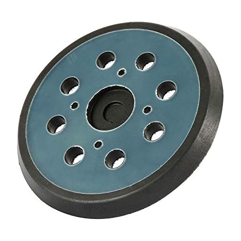 Round Hook and Loop Backing Pad,5 Inch 8 Hole Sander Pad Replacement Pad,125mm Sanding Pads for High Speed Polishing, Buffing Random Orbital Sander (1PC) Cover