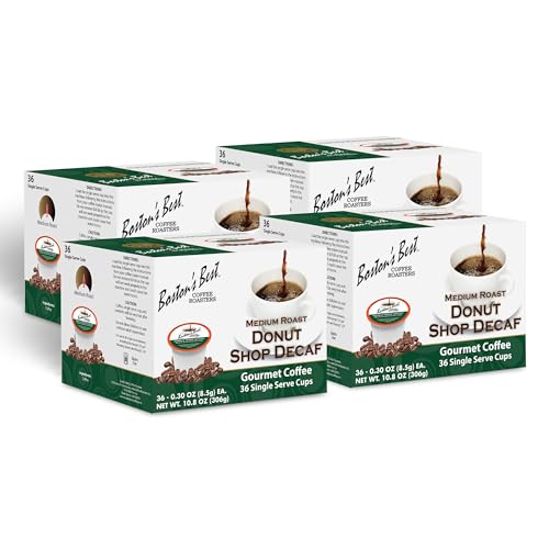 Boston’s Best Decaf Medium Roast Coffee K-Cup, 144 Pack