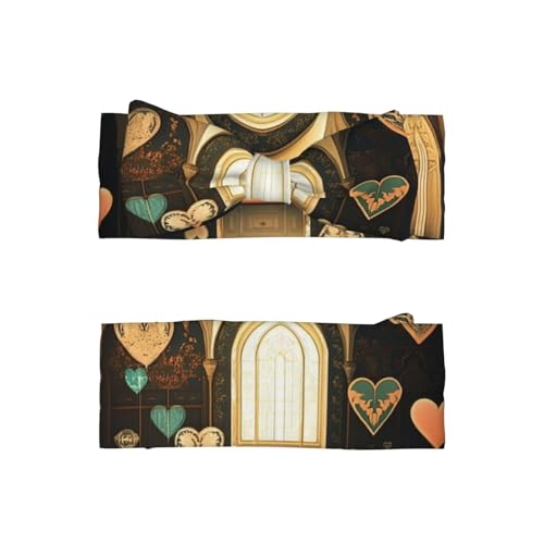 Heart shaped, floor Baby Headbands Soft Nylon Hairbands with Stretchy Bows Girls Hair Accessories for Newborn Infant Toddler Kids2