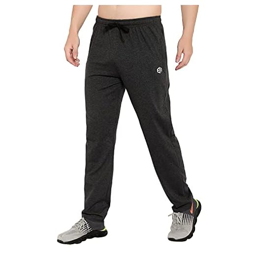 ENDEAVOUR WEAR Men's Regular Fit Track Pant (EWTS_CTNCHARCOALTRACK_XXL_Charcoal Grey_2XL)