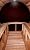 Outdoor Barrel Sauna for 4 Person, Hand Crafted from Premium Canadian Red Cedar, with Computer Control Panel, Stereo Speaker, and Panoramic Window - Curbside Delivery