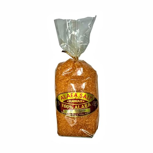 Alaea Red Volcanic Hawaiian Artisan Gourmet Sea Salt Kosher 1 lb from Maui Hawaii