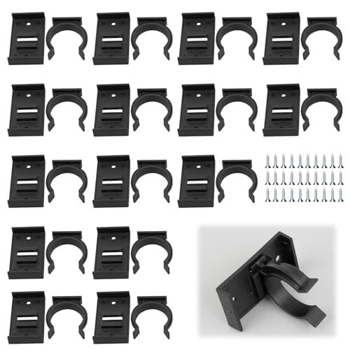 Vexorlian 15 Kitchen Plinth Clips - Secure Kickboard Clips with 30 Screws for Easy Installation