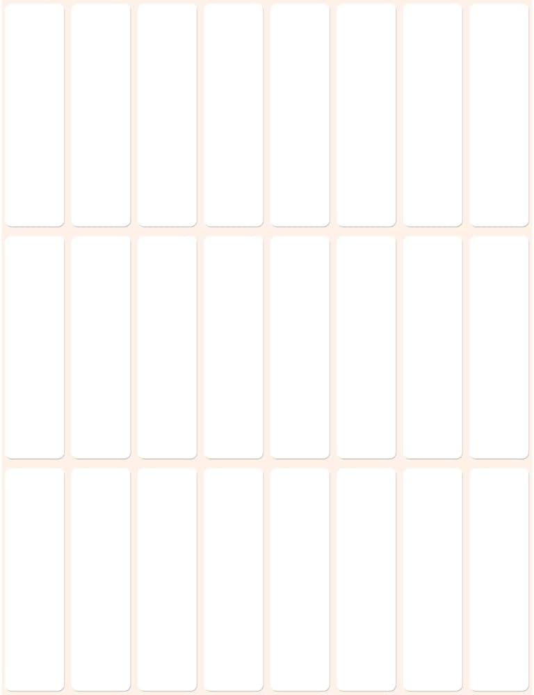 Avery Zweckform 3336 Multi-Purpose Labels 28 Sheets White (672 Labels Paper Matt, 50 x 14 mm), 50x14 mm - Image 3