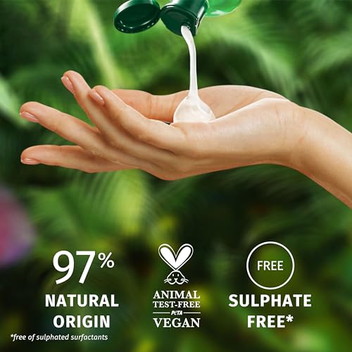 Herbal Essences Sulphate Free Shampoo and Conditioner Set, Hair Care for Dry Hair Including Curly and Wavy Hair, Hydrate, Cleanse, Sulfate Free, Vegan, Value Pack, 2x350ml Shampoo, 2x250ml Conditioner - Image 5