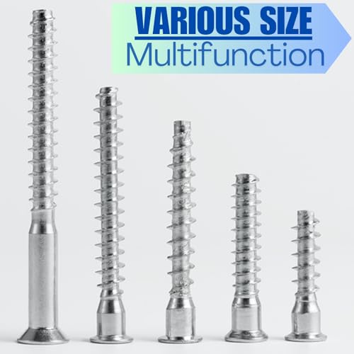 Tornillos confirmat hexagonales M6.3 x 50mm 100 unidades miniatura 6