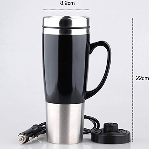 Tetera Eléctrica Portátil USB 450ml para Auto miniatura 7