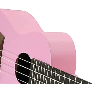 Ukulele 4 Strings Hawaii Guitar Instrument Pink 21 inch Mahogany Ukulele 4-String Piano (Color : Pink) (Pink) - Les Beatles, Paul McCartney, John Lennon, RIngo Starr, George Harrison Ukulele 4 Strings Hawaii Guitar Instrument Pink 21 inch Mahogany Ukulele 4-String Piano (Color : Pink) (Pink) – Image 4