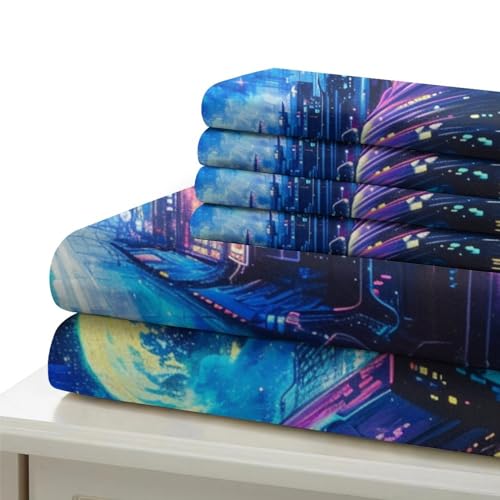 Parure de lit housse de couette imprimé 3D super douce pour garçon