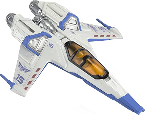 Buzz Lightyear HHJ95 - Superspeed-Serie XL-15-Raumschiff mit Buzz Lightyear-Figur, 15 cm langes Fahrzeug und 3 cm große Figur, Spielzeug für Kinder ab 4 Jahren