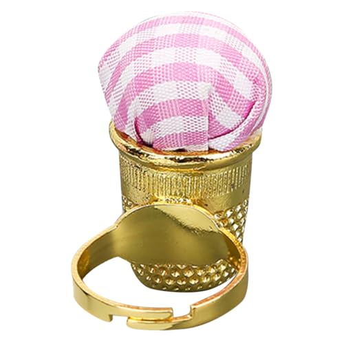 IWOWHERO Lovely Finger Pin Cushion Reusable Pin Holder for Sewing Quilting Material Compact Design Present for Sewing Enthusiasts