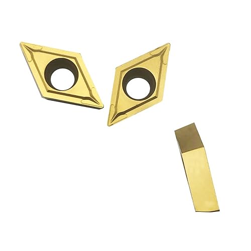 Miniatura 9 de RHFGYY 10 piezas DCMT070204 DCMT21.51 insertos de torneado de carburo con 3 soportes de herramientas de torneado indexables SDJCR0808H07 +