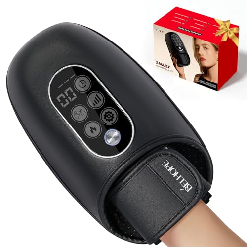 Hand Massager with Heat and Compression, Hand Massage for Arthritis and Carpal Tunnel Relief, 6...