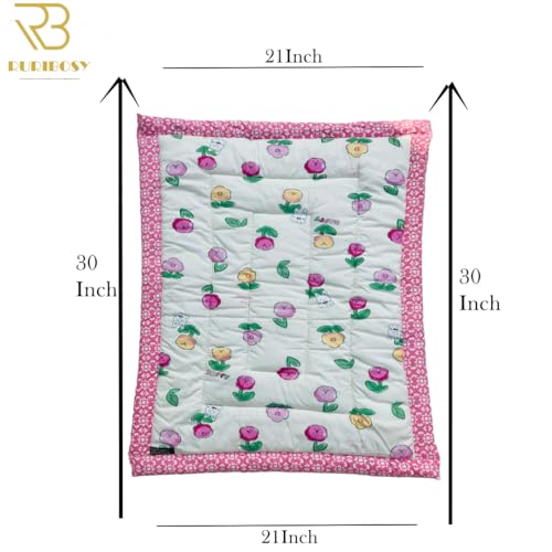Image of Bedding Mattress for Cotton, Baby Sleeping Bed Set Godari Baby Cradle |Sleeping Mat |Multi Purpose Cushioned Bed |Baby Bed for 0 to 2 Years.