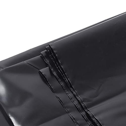 Revêtement de bassin en polyéthylène noir pour aménagement paysager de jardin