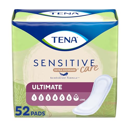 Tena Sensitive Care Incontinence Pads, Postpartum & Bladder Control Pads for Women, Ultimate...