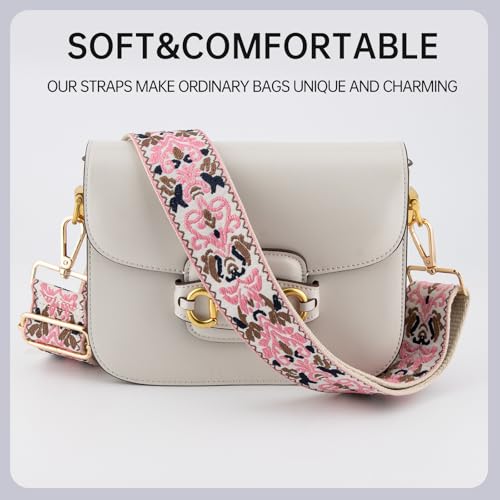 Image of Purse Straps Replacement Crossbody Wide Bag Strap for Purses Adjustable Shoulder Straps for Women Bags