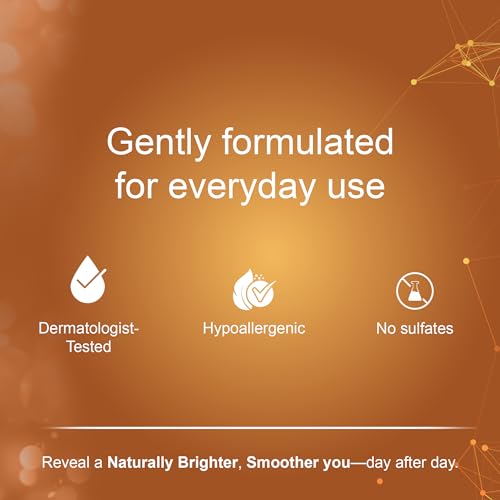 Image of Aureana Luminos Brightening, With Niacinamide, Alpha Arbutin & Allantoin | Reduces Pigmentation & Inflammation Enhances Glow & Deeply Hydrates | 100% Veg, Sulphate-Free, Paraben-Free | Hypoallergenic & Dermatologically Tested (Facewash)