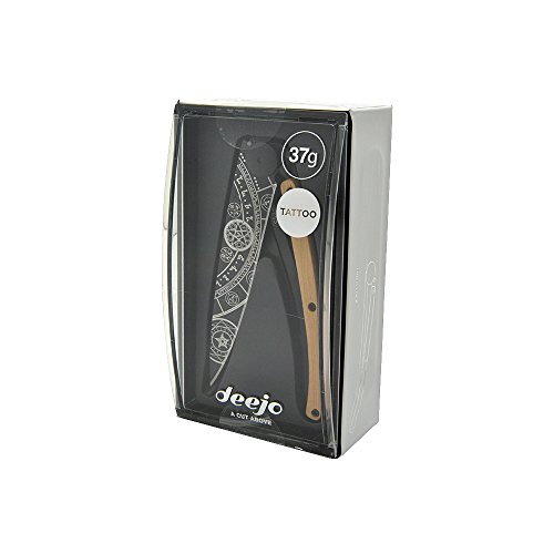 Deejo Taschenmesser Fantasy Zauberei, 37 g, AISI Stahl