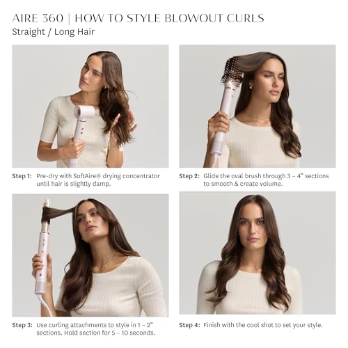 T3 Aire 360 Multi-Styler — Ceramic Coanda Air Curler with 3 Barrels & Oval Brush — view 10