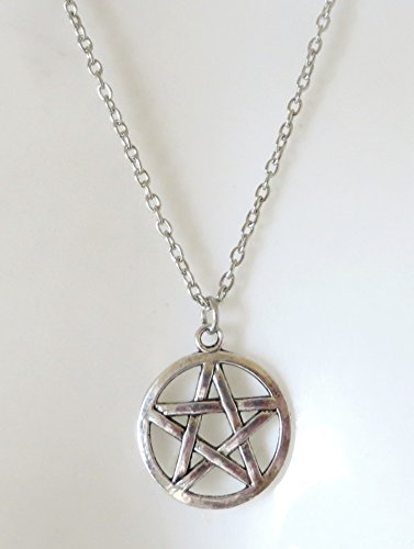Collana con ciondolo pentacolo 26mm pentagram