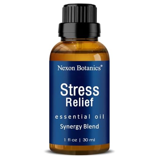 Stress Ease Essential Oil Blend 30ml- Stress Relief Essential Oil- Calm Essential Oil - Stress Away Essential Oil- Calming Sleep, Aromatherapy, Diffuser - Nexon Botanics