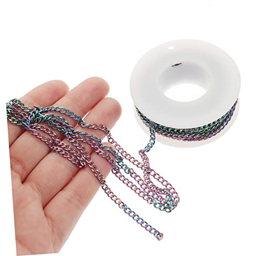 Chaîne en acier inoxydable 304 durable pour création bijoux DIY - 8