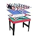 HLC 3 FT Mini 4 in 1 Tavolo da Gioco Sportivo Multifunzione Tavolo da Biliardo Combinato biliardino, Snooker, Hockey, Tavolo da Ping Pong