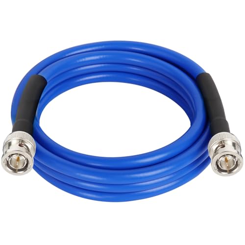 Image of XRDS -RF SDI Cable 6FT, HD-SDI / 3G-SDI / 6G-SDI BNC to BNC Digital Video Cable, High-Speed Signal Transmission, Low Signal Loss for Broadcast, Studio, Surveillance & HD Video Systems
