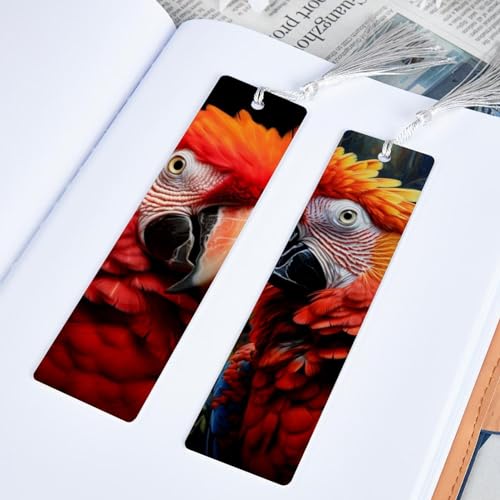 Marque-page perroquet en haute finition pour sublimer vos lectures - 5