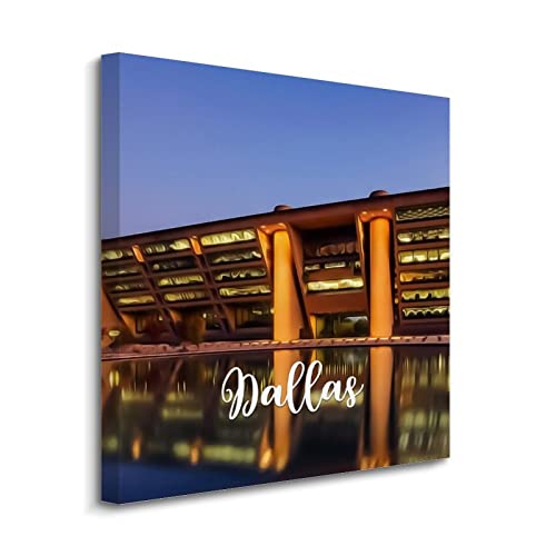 Tableau Dallas Yelolyio cadre en toile pour deco moderne