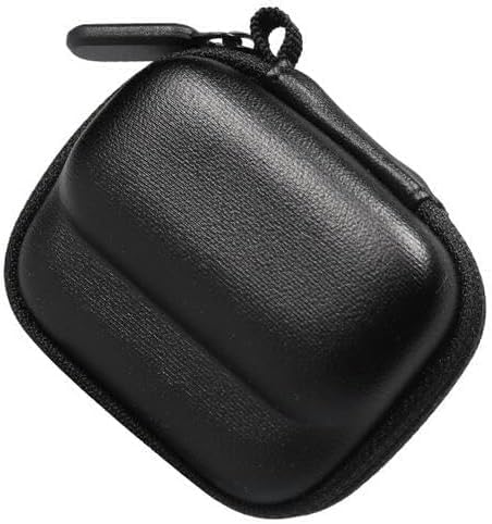 Image of BKN Bag Carrying case for Insta360 GO3, Mini case, GO 3 Protective Case Accessories, Carabiner, Waterproof, Dustproof (Black)