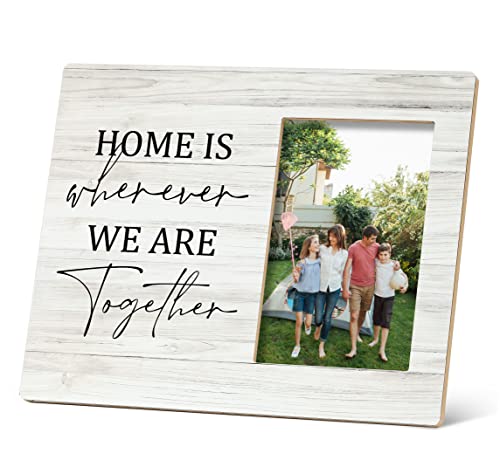SRADMO Home Is Wherever We Are Together Picture Frame, Family