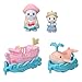 Sylvanian Families - 5820 Amusement Park Boat & Trolley