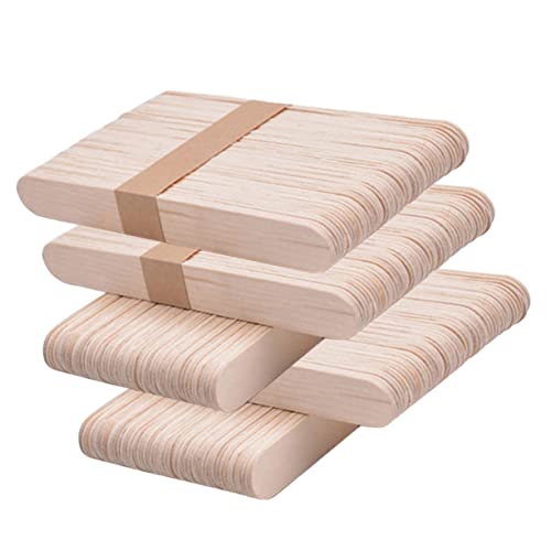 OSALADI 250pcs Wooden Craft Sticks for DIY Projects Smooth Safe Crafting Sticks for Kindergarten Classroom Activities and Interactive Handmade Fun